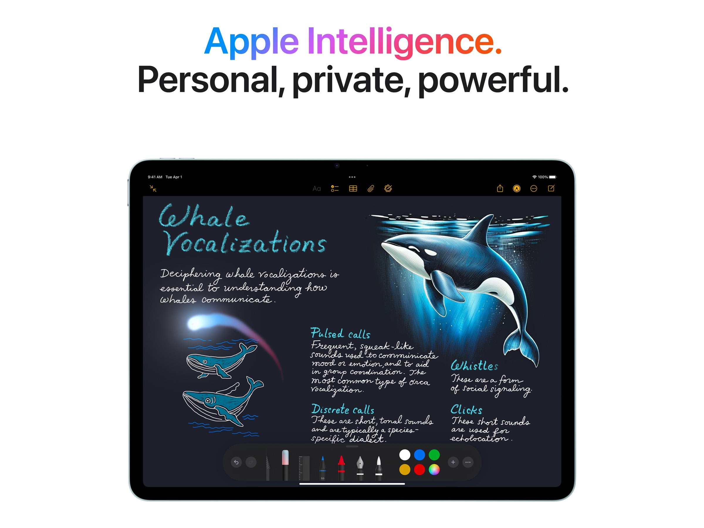 Apple 13" iPad Air (M3 - 2025) Wi-Fi + Cellular 128GB - Blue