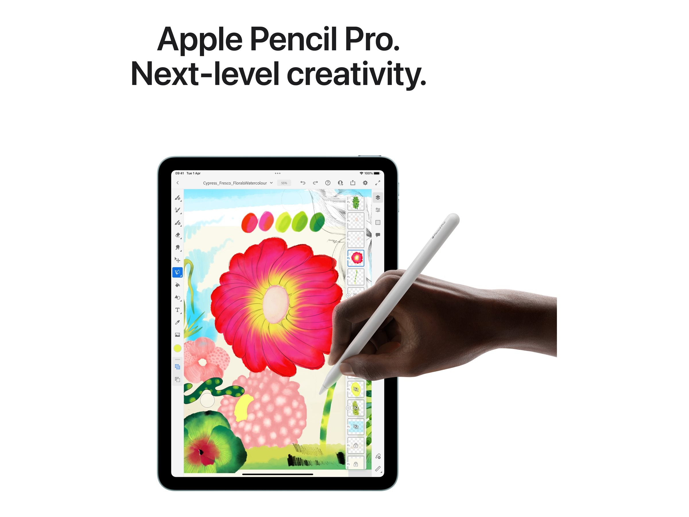 Apple 13" iPad Air (M3 - 2025) Wi-Fi + Cellular 256GB - Space Grey